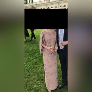 ASOS pink kimono gown